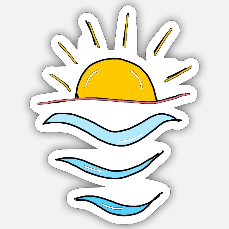 Sticker taille S (10 x 10 cm) - 