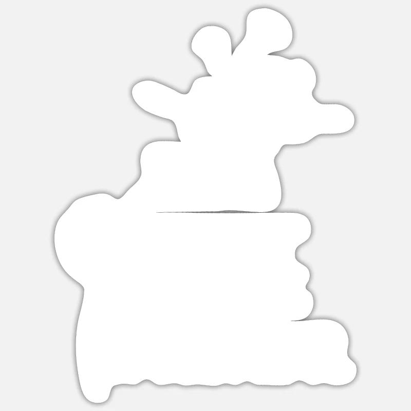Sticker taille S (10 x 10 cm) - 