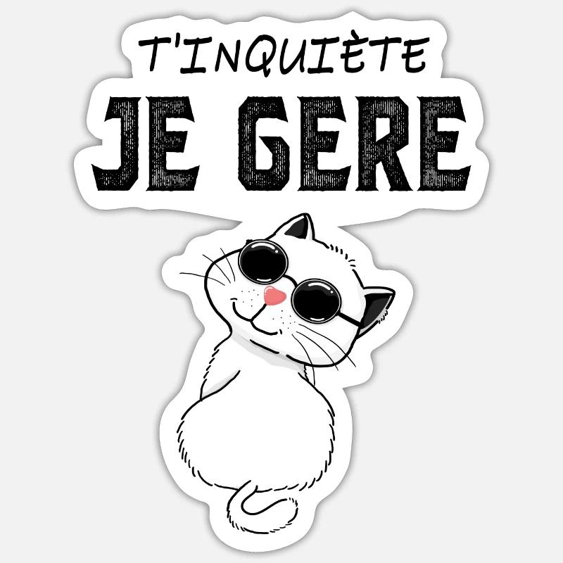 Sticker taille S (10 x 10 cm) - 