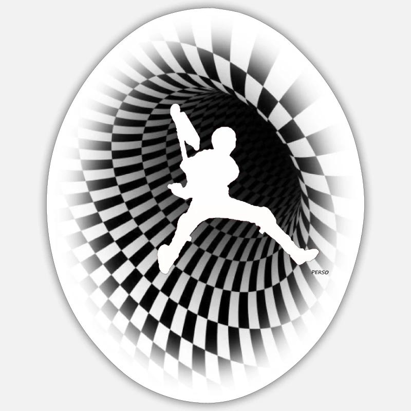 3D SCOOTER Sticker size S (10 x 10 cm)