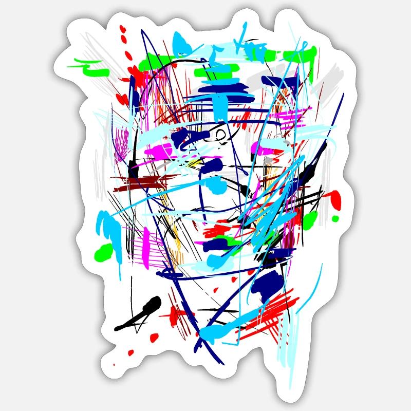 Sticker Größe S (10 x 10 cm) - 