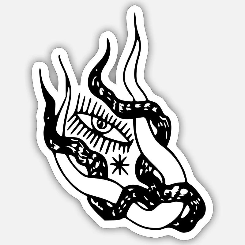 Sticker Größe S (10 x 10 cm) - 