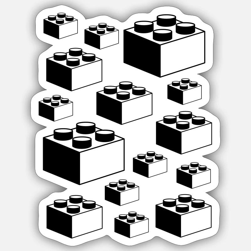 Sticker taille S (10 x 10 cm) - 