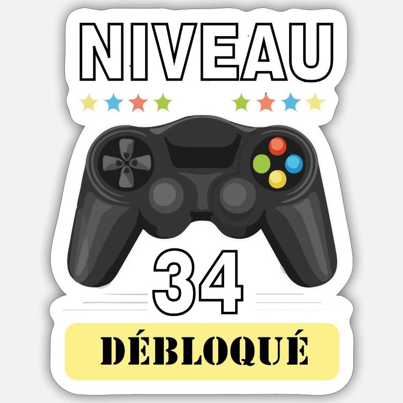 Sticker taille S (10 x 10 cm) - 