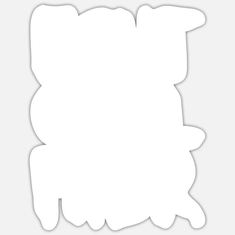 Echt cool hier Sticker Größe S (10 x 10 cm)