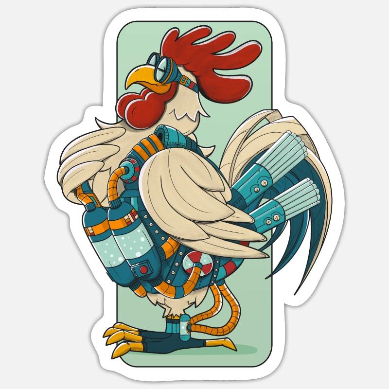 Sticker taille S (10 x 10 cm) - 