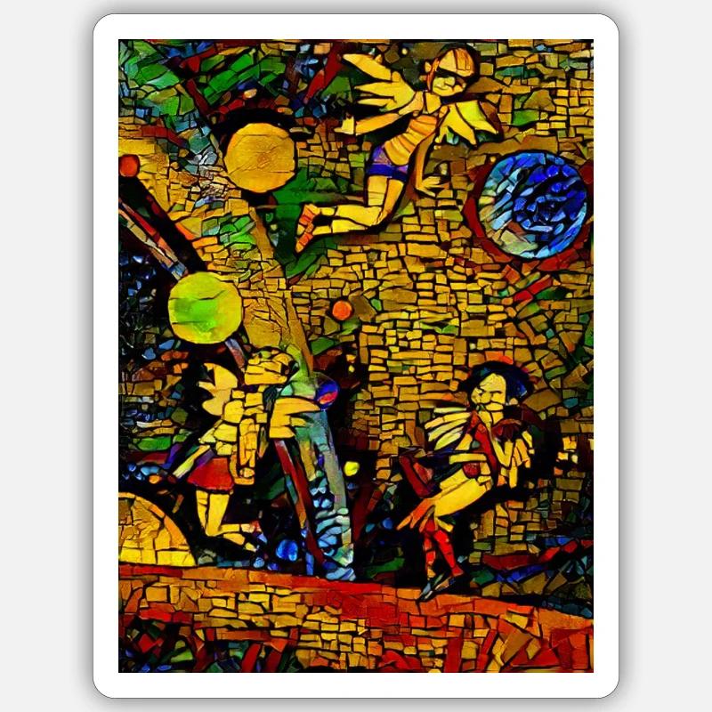 Fées Sticker taille S (10 x 10 cm)