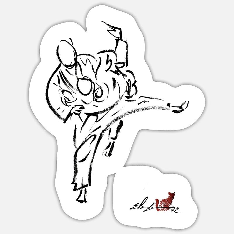 Sticker taille S (10 x 10 cm) - 