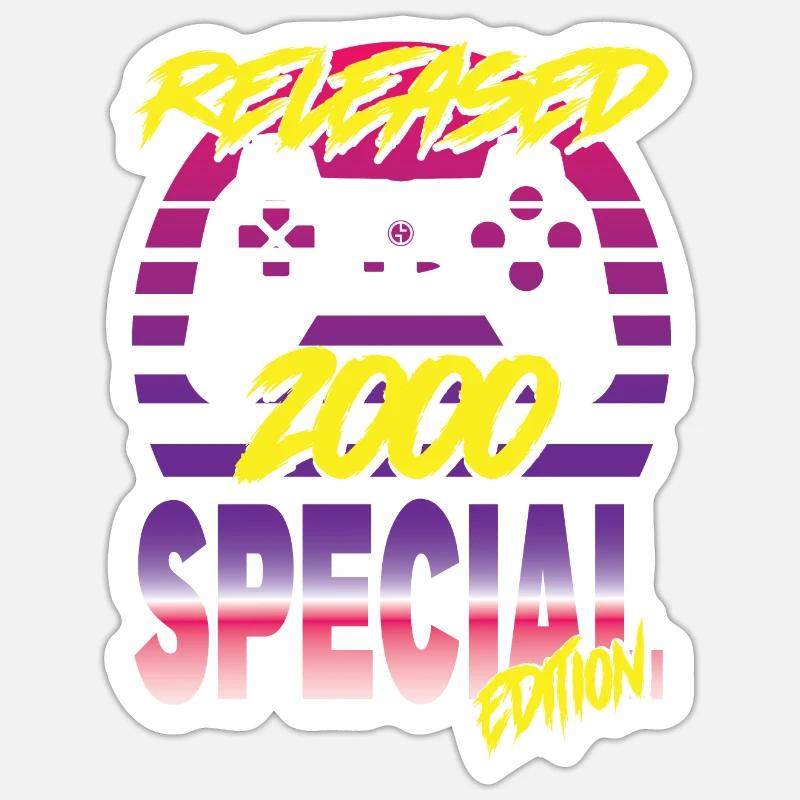 Released 2000 Special Edition Sticker Größe S (10 x 10 cm)