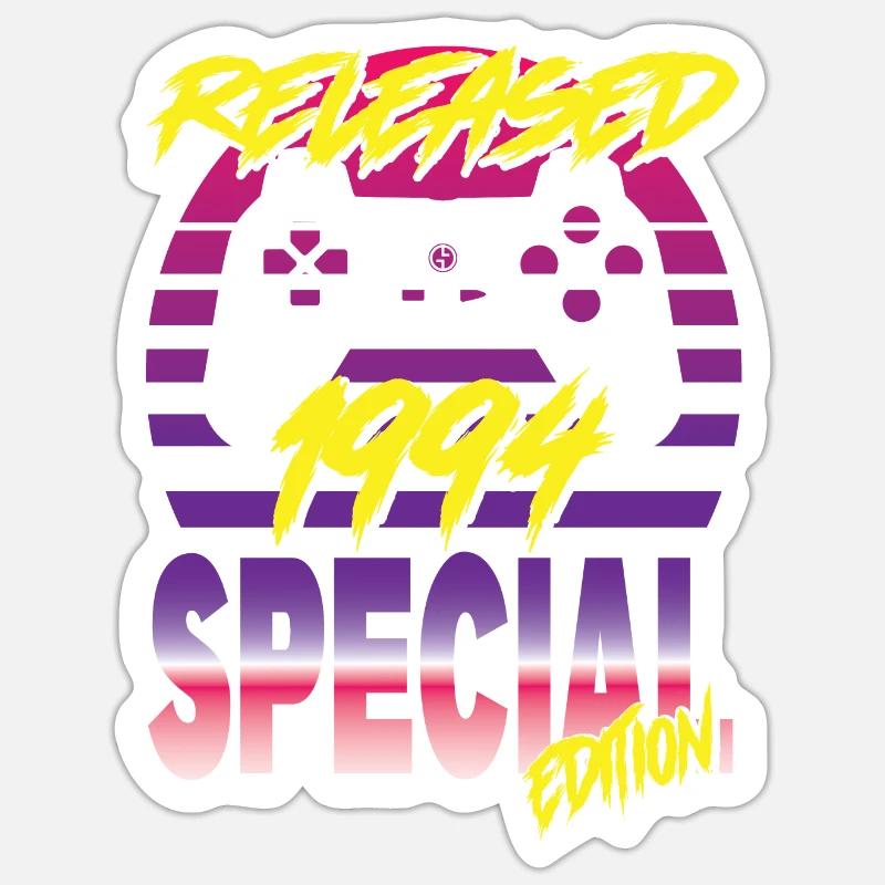 Released 1994 Special Edition Sticker Größe S (10 x 10 cm)