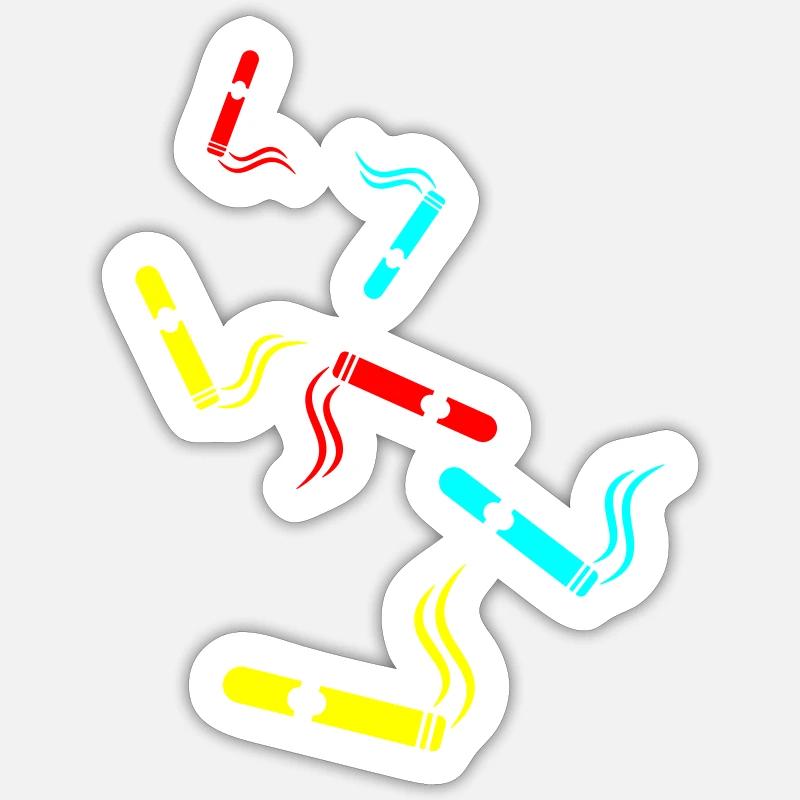 Sticker Größe S (10 x 10 cm) - 