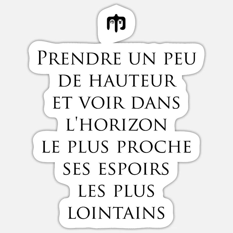Sticker taille S (10 x 10 cm) - 
