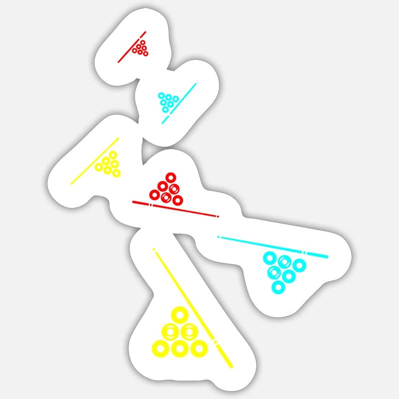 Sticker Größe S (10 x 10 cm) - 