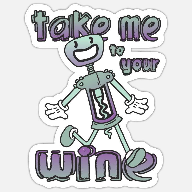 Sticker Größe S (10 x 10 cm) - 