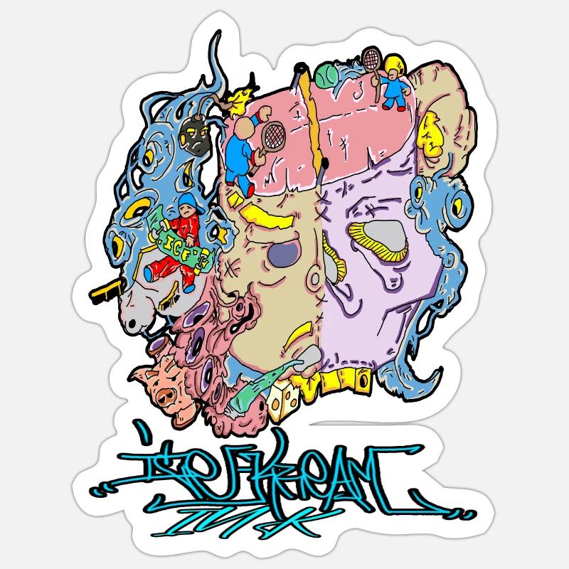 Sticker size S (10 x 10 cm) - 