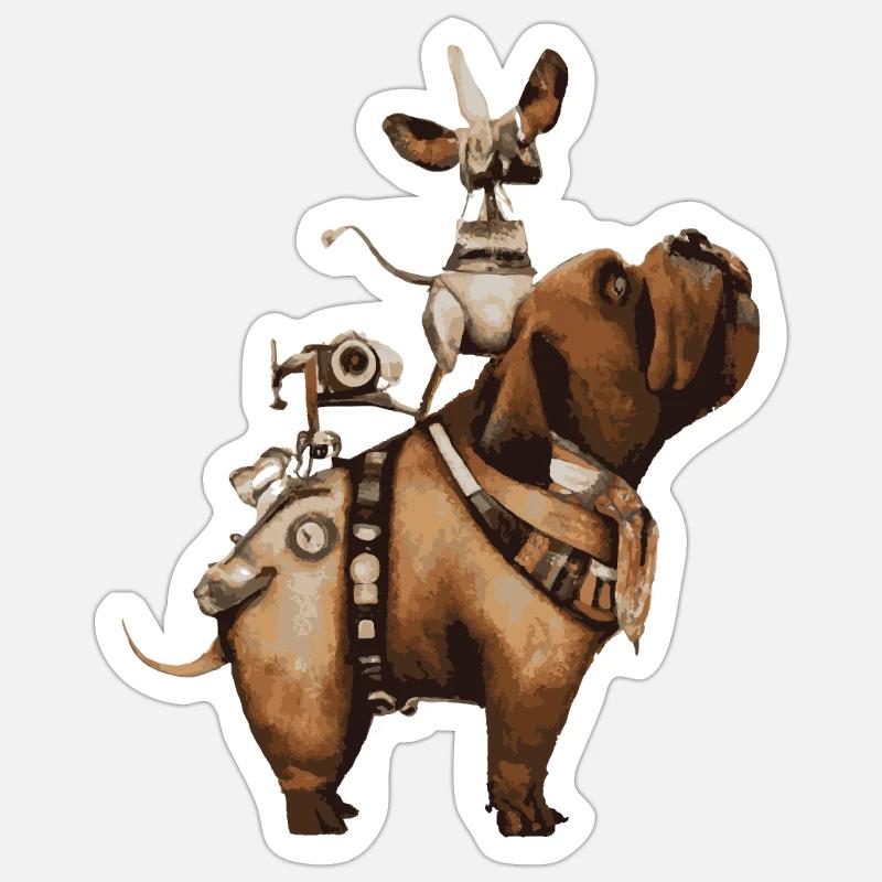 Sticker taille S (10 x 10 cm) - 