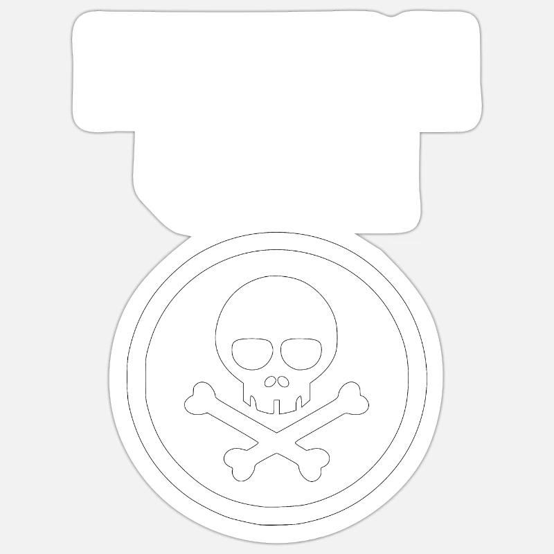 Sticker taille S (10 x 10 cm) - 