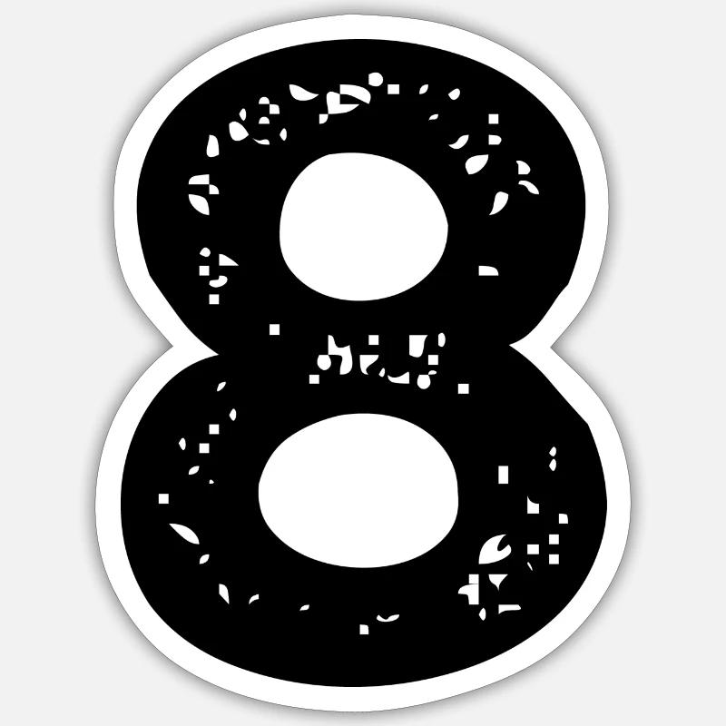 Sticker Größe S (10 x 10 cm) - 