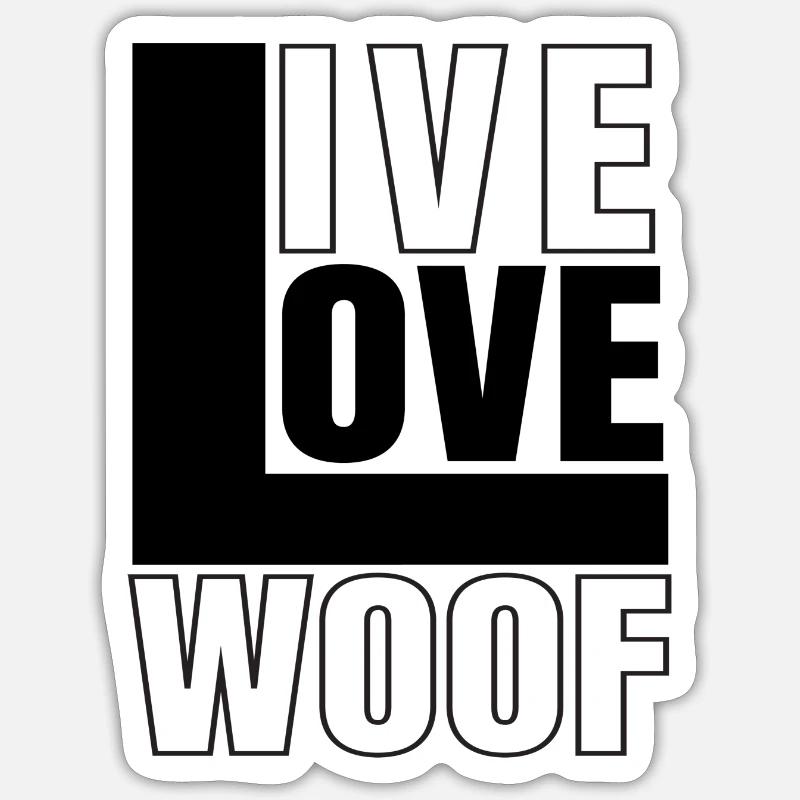 Sticker Größe S (10 x 10 cm) - 