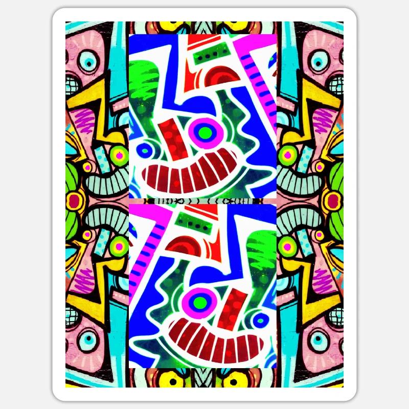 Sticker taille S (10 x 10 cm) - 