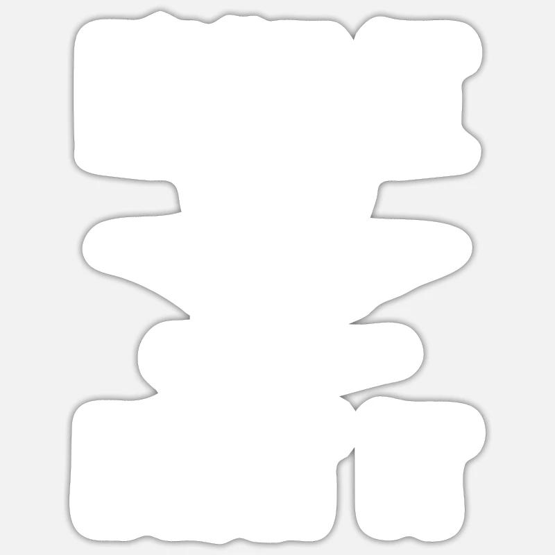 Forger - Sticker taille S (10 x 10 cm) - blanc mat