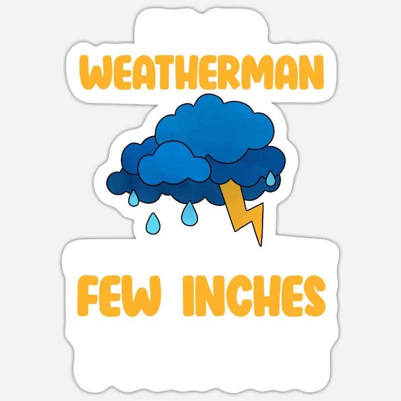 Tornado - Sticker size S (10 x 10 cm) - white matte
