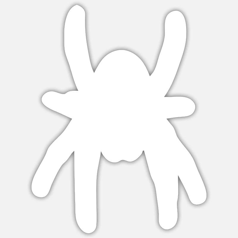 Spider Spinne Sticker Größe S (10 x 10 cm)