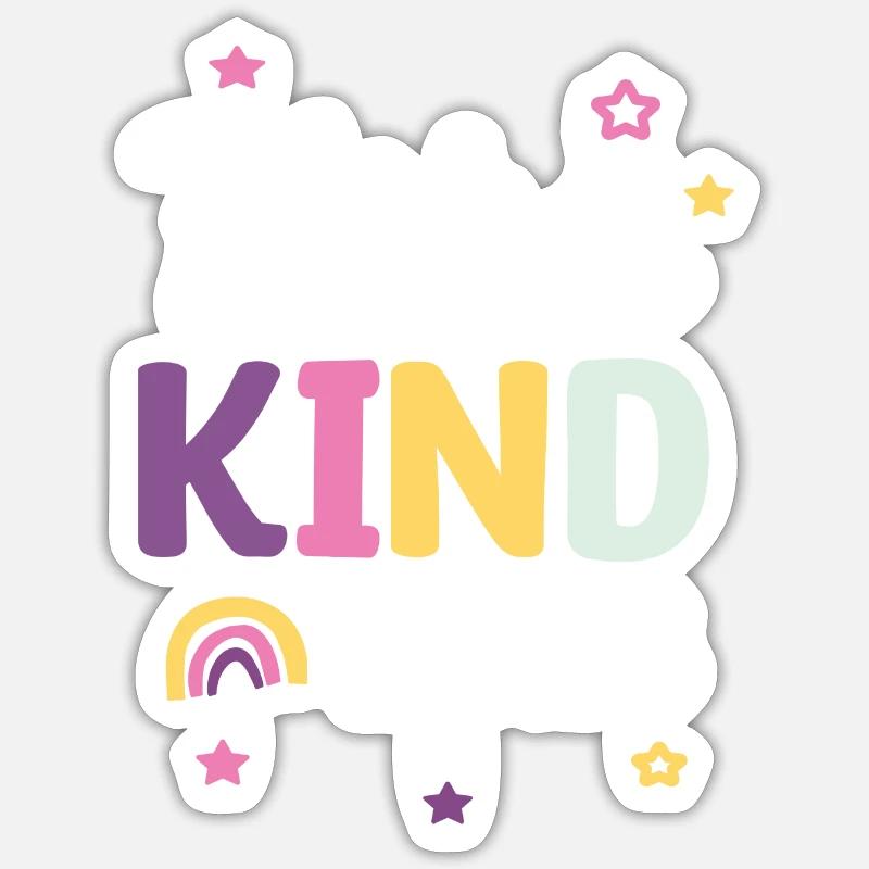 Ich bin ein Kitakind 2023 / Kindergartenkind - Sticker Größe S (10 x 10 cm) - Mattweiß
