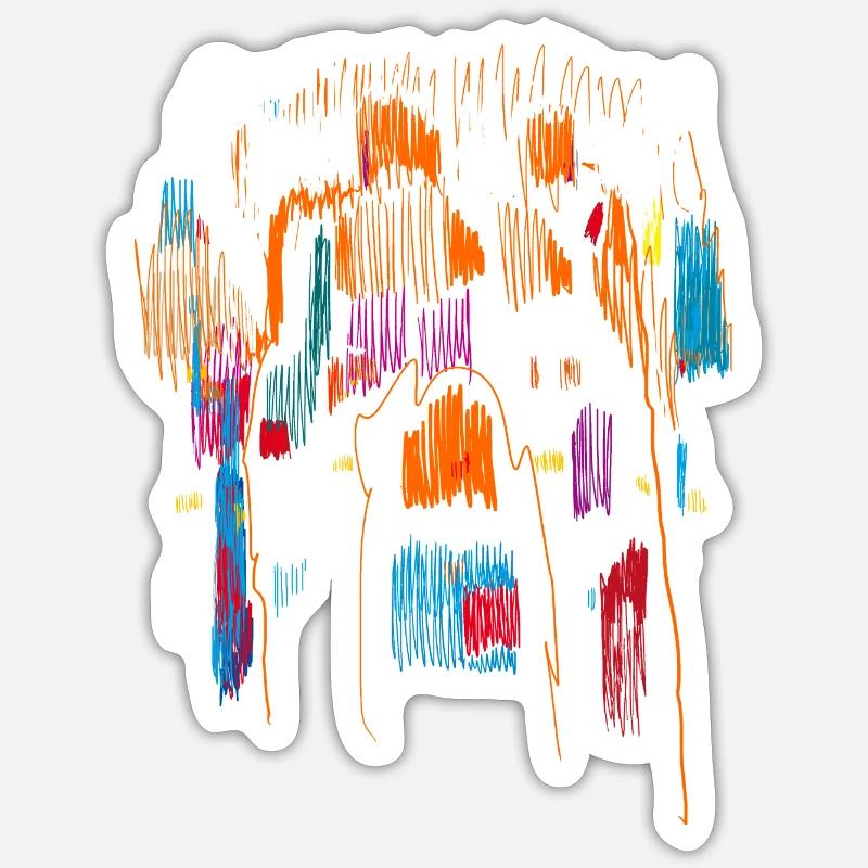 Sticker Größe S (10 x 10 cm) - 