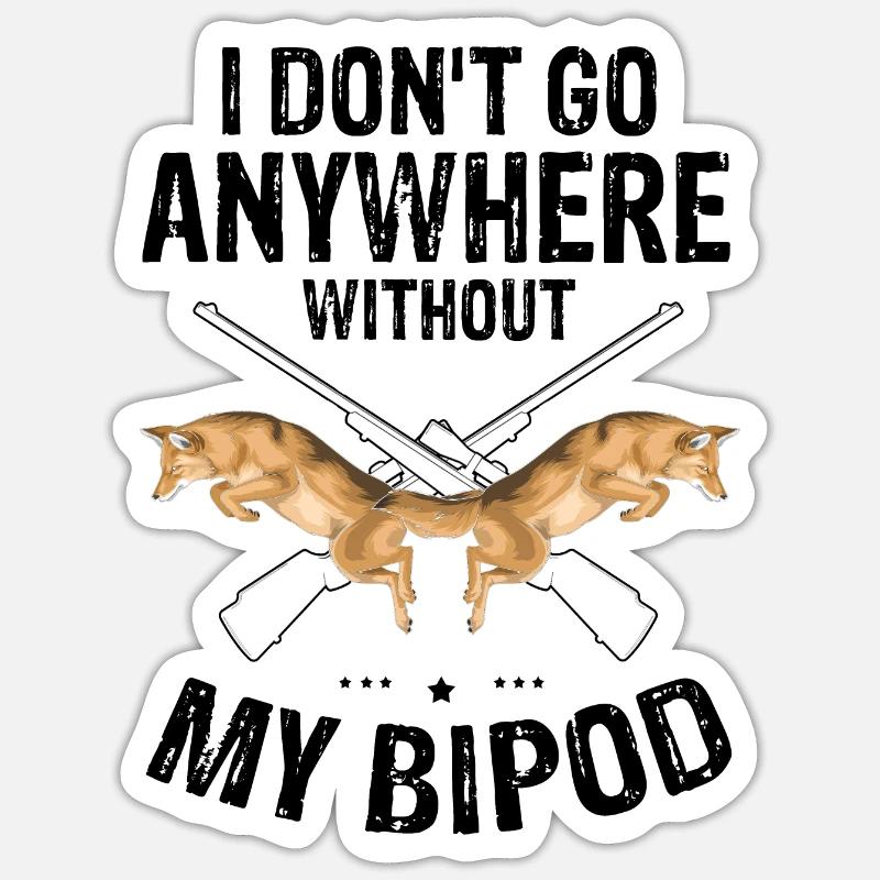 Coyote Design for Coyote Shreactors Sticker size S (10 x 10 cm)