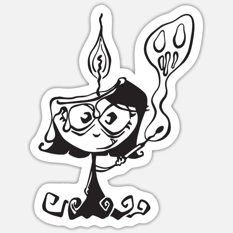 Sticker Größe S (10 x 10 cm) - 