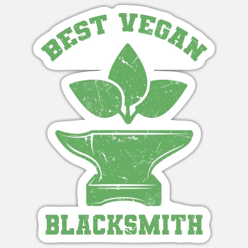 Blacksmith Sticker size S (10 x 10 cm)