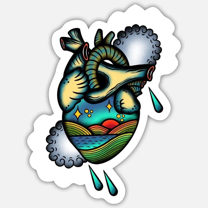 Sticker taille S (10 x 10 cm) - 