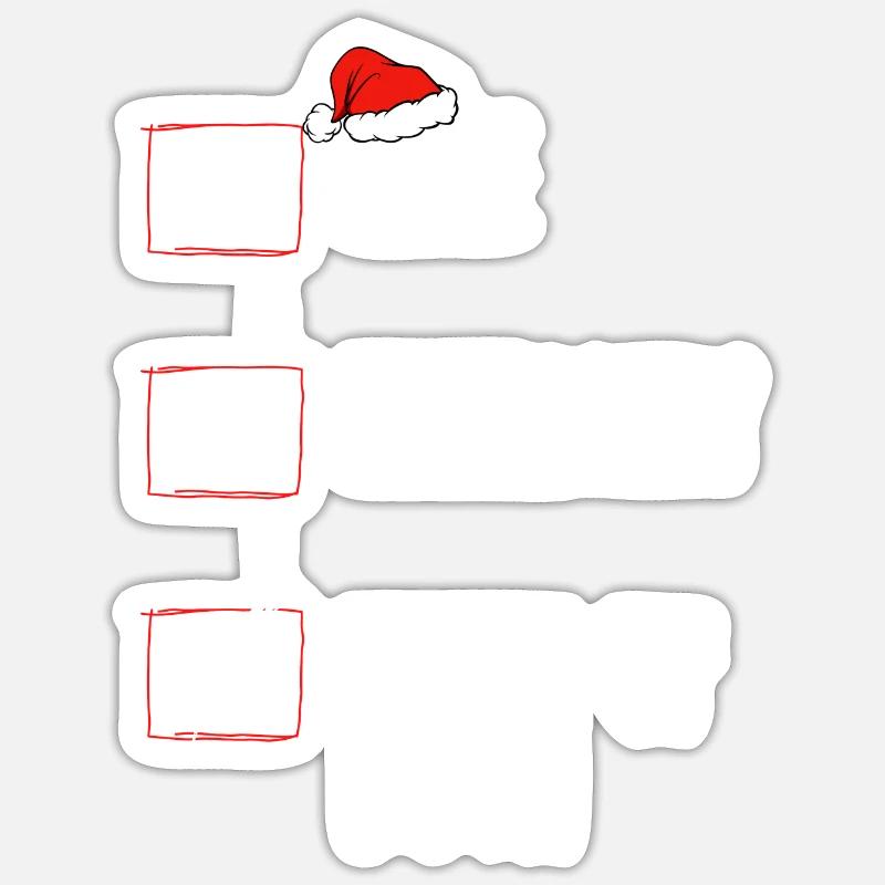 Nett Frech Ein bisschen von beidem Sticker Größe S (10 x 10 cm)
