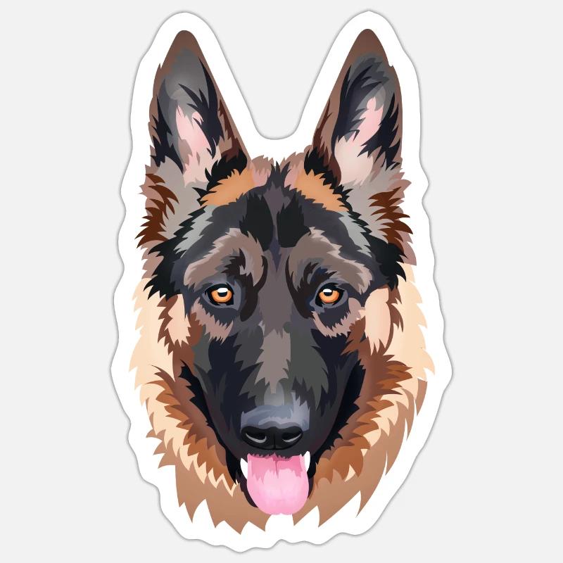 Sticker Größe S (10 x 10 cm) - 