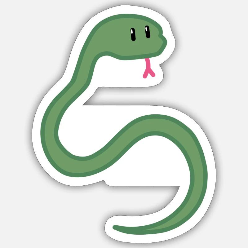 BÉBÉ SERPENT Sticker taille S (10 x 10 cm)