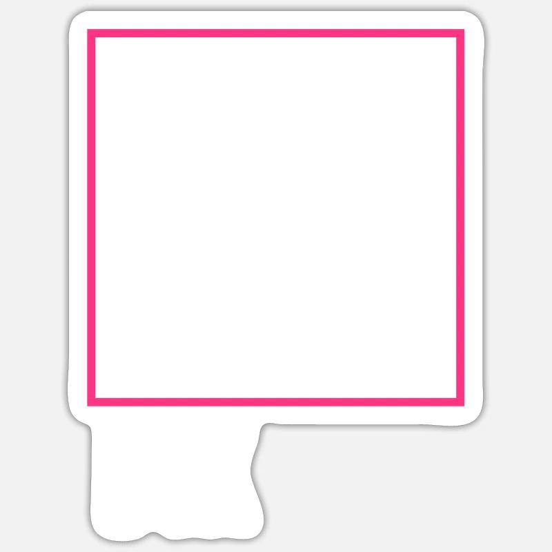 Sticker Größe S (10 x 10 cm) - 