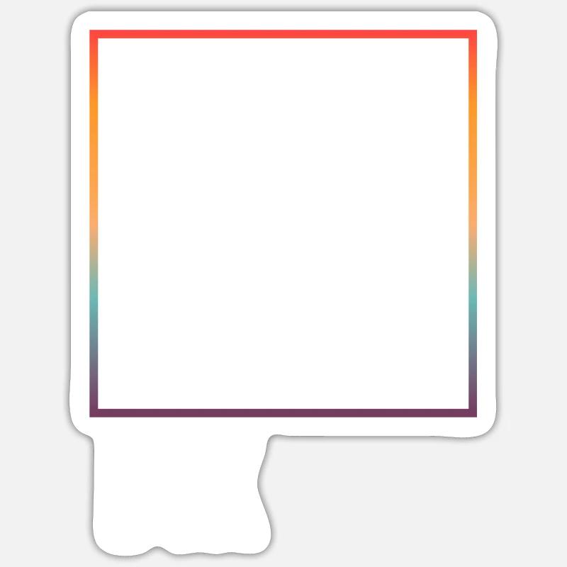 Sticker Größe S (10 x 10 cm) -