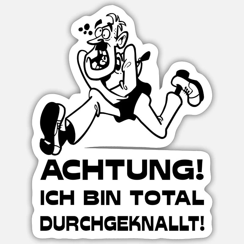 Sticker Größe S (10 x 10 cm) - 