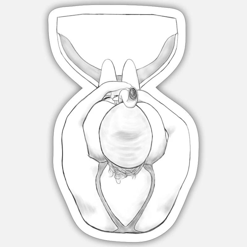 Sticker taille S (10 x 10 cm) - 