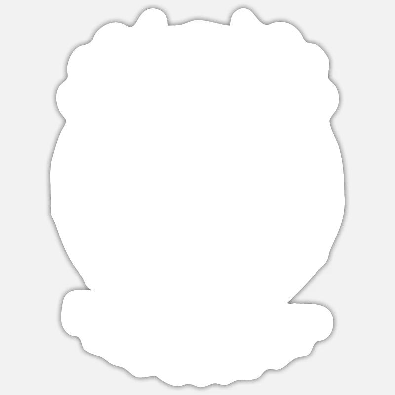 Black Coven - Valhalla - Sticker Größe S (10 x 10 cm) - Mattweiß