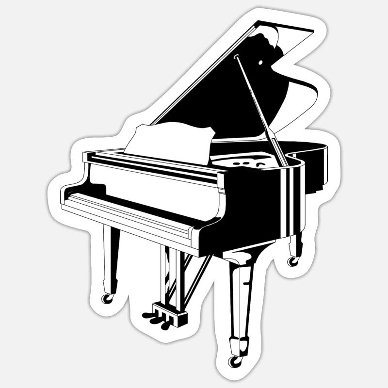 Wing 1 - Sticker size S (10 x 10 cm) - white matte