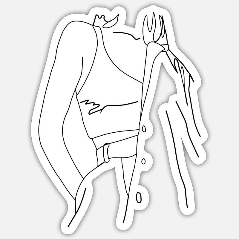 Sticker size S (10 x 10 cm) - 