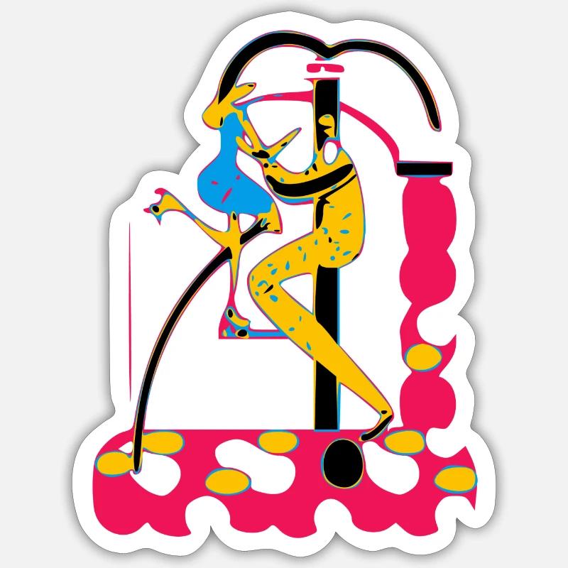 Sticker Größe S (10 x 10 cm) - 