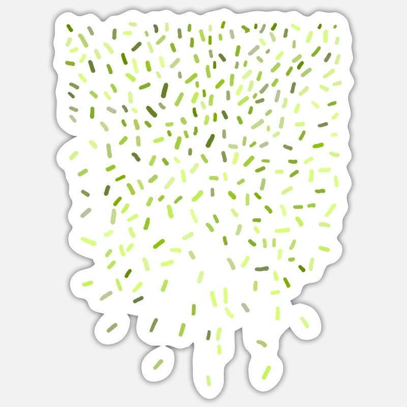 Muster - Hintergrund Design Sticker Größe S (10 x 10 cm)