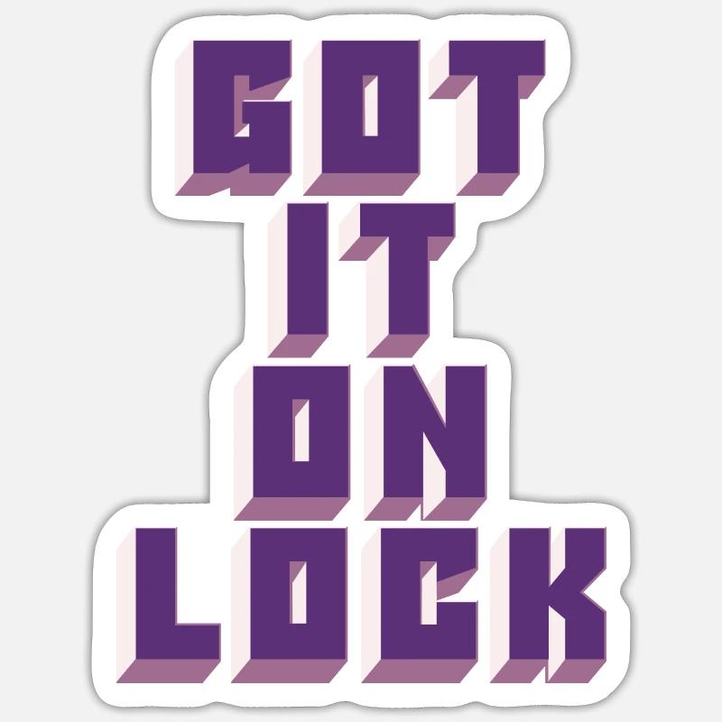 Sticker taille S (10 x 10 cm) - 