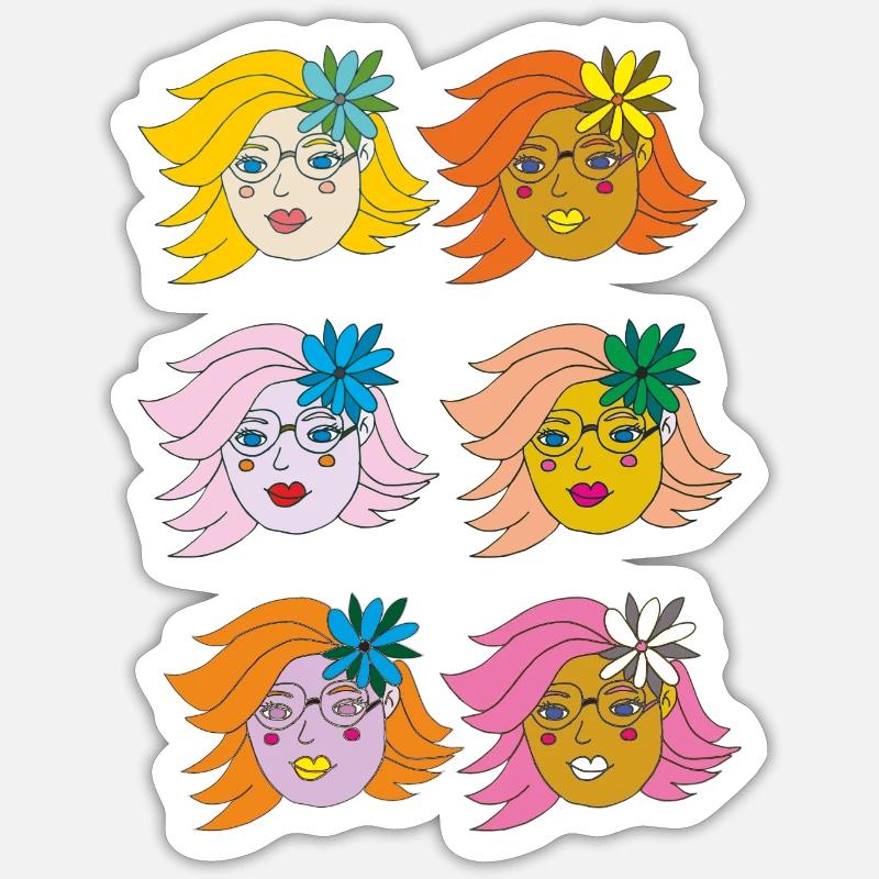 Sticker Größe S (10 x 10 cm) - 