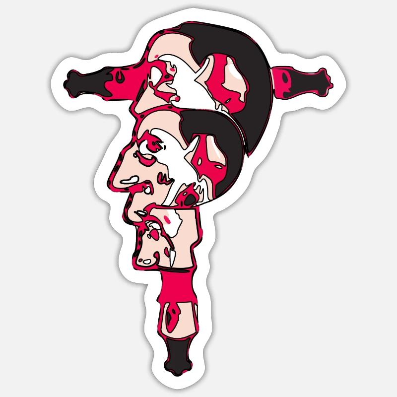 Sticker Größe S (10 x 10 cm) -