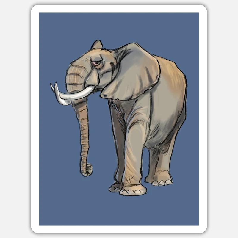 Sticker Größe S (10 x 10 cm) - 