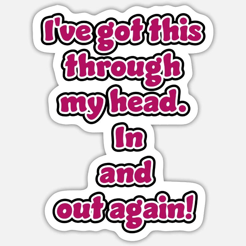 Sticker size S (10 x 10 cm) - 